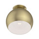 Piedmont One Light Flush Mount (40800-01)