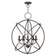 Livex Lighting - 40905-92 - Five Light Chandelier - Aria - English Bronze
