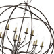 Aria 12 Light Foyer Chandelier (40909-07)