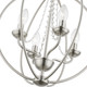 Arabella Four Light Convertible Chandelier/ Semi-Flush (40914-91)