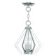 Livex Lighting - 40922-05 - Two Light Mini Chandelier/Ceiling Mount - Prism - Polished Chrome