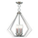 Livex Lighting - 40925-91 - Five Light Chandelier - Prism - Brushed Nickel