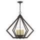 Livex Lighting - 40926-92 - Six Light Chandelier - Prism - English Bronze with Antique Brass