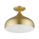 Amador One Light Semi-Flush Mount (41050-33)