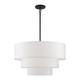 Livex Lighting - 41087-07 - Five Light Pendant Chandelier - Manorwood - Bronze