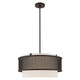 Livex Lighting - 41205-07 - Four Light Chandelier - Braddock - Bronze