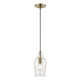 Livex Lighting - 41240-01 - One Light Mini Pendant - Avery - Antique Brass
