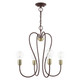 Lucerne Four Light Chandelier (41364-07)