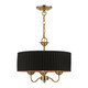 Livex Lighting - 41863-01 - Three Light Pendant - Harrington - Antique Brass