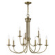 Livex Lighting - 42687-01 - Nine Light Chandelier - Estate - Antique Brass