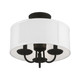 Brookdale Three Light Semi-Flush Mount (42987-04)