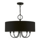 Livex Lighting - 43445-04 - Five Light Pendant - Bainbridge - Black