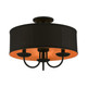 Winchester Three Light Semi-Flush Mount (45129-04)