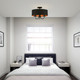 Winchester Three Light Semi-Flush Mount (45129-04)