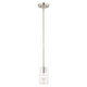 Livex Lighting - 45477-91 - One Light Pendant - Zurich - Brushed Nickel