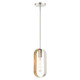Livex Lighting - 45761-91 - One Light Pendant - Ravena - Brushed Nickel