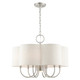 Livex Lighting - 45807-91 - Seven Light Chandelier - Solstice - Brushed Nickel
