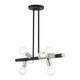 Bannister Six Light Linear Chandelier (45866-04)