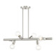 Bannister Six Light Linear Chandelier (45866-91)