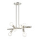 Bannister Six Light Linear Chandelier (45866-91)