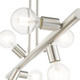 Bannister Six Light Linear Chandelier (45866-91)