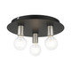 Hillview Three Light Flush Mount (45873-04)