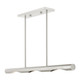 Acra Three Light Linear Chandelier (45917-91)