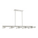 Acra Ten Light Linear Chandelier (45918-91)