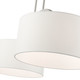 Meridian Two Light Linear Chandelier (45982-91)