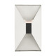 Livex Lighting - 46002-91 - Two Light Wall Sconce - Lexford - Brushed Nickel w/ Black