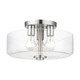 Whitworth Three Light Semi-Flush Mount (46123-91)