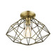 Geometric One Light Flush Mount (46248-01)