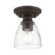Montgomery One Light Semi-Flush Mount (46331-07)