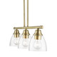 Montgomery Three Light Linear Chandelier (46337-01)