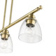 Montgomery Three Light Linear Chandelier (46337-01)