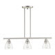 Montgomery Three Light Linear Chandelier (46337-91)