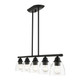 Montgomery Five Light Linear Chandelier (46338-04)