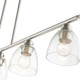 Montgomery Five Light Linear Chandelier (46338-91)