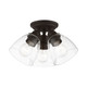 Montgomery Three Light Semi-Flush Mount (46339-07)
