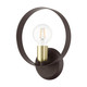 Modesto One Light Wall Sconce (46421-07)