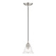Livex Lighting - 46480-91 - One Light Pendant - Moreland - Brushed Nickel