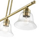 Moreland Three Light Linear Chandelier (46487-01)