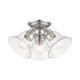 Moreland Three Light Semi-Flush Mount (46489-91)