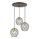 Geometrix Three Light Pendant (46593-07)