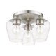 Willow Three Light Flush Mount (46723-91)
