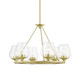 Willow Six Light Chandelier (46726-12)