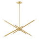 Livex Lighting - 46778-12 - Eight Light Chandelier - Soho - Satin Brass