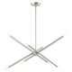 Livex Lighting - 46778-91 - Eight Light Chandelier - Soho - Brushed Nickel