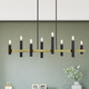 Helsinki Eight Light Linear Chandelier (46868-07)