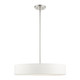Livex Lighting - 46924-91 - Four Light Pendant - Venlo - Brushed Nickel